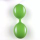 Boule de Geisha de couleur vert pomme avec ses deux boules de poids à l'intérieur 